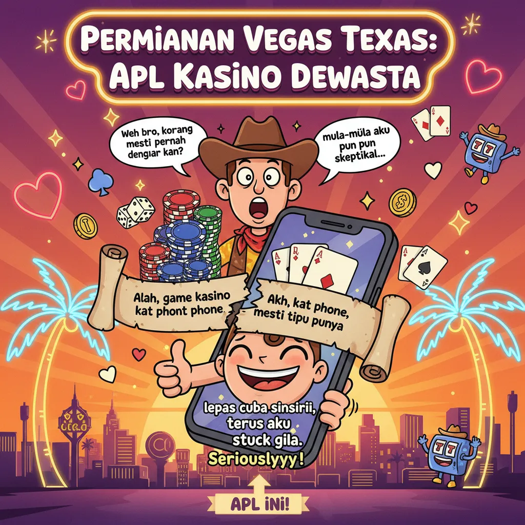 Permainan Vegas Texas: Apl Kasino Dewasa