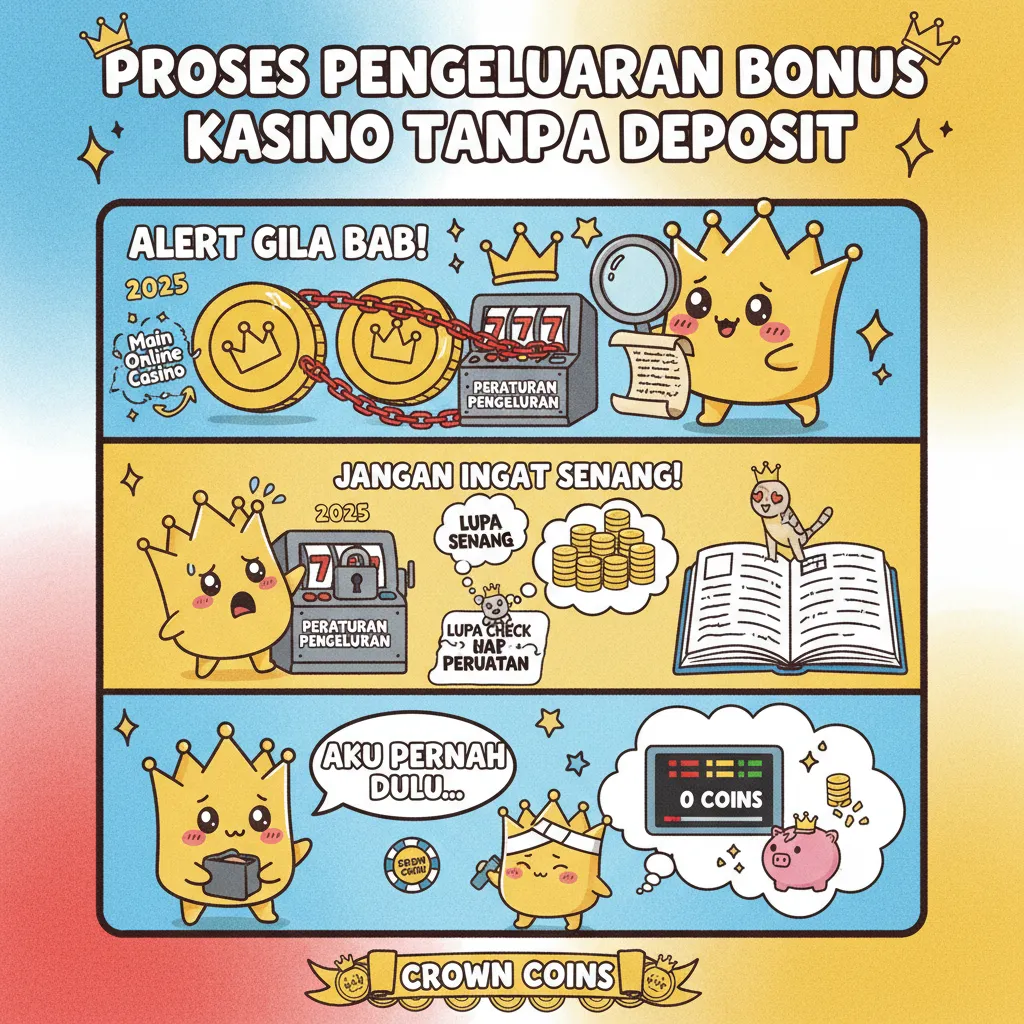 Proses Pengeluaran Bonus Kasino Tanpa Deposit: Peraturan & Had Tunai